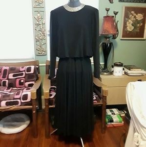 Vintage Flapper Inspired Formal Dress
